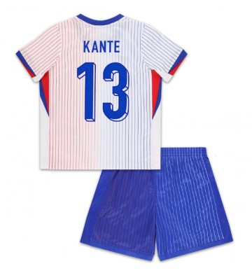 Frankrike Kante #13 Borta Kläder Barn EM 2024 Kortärmad (+ Korta byxor)